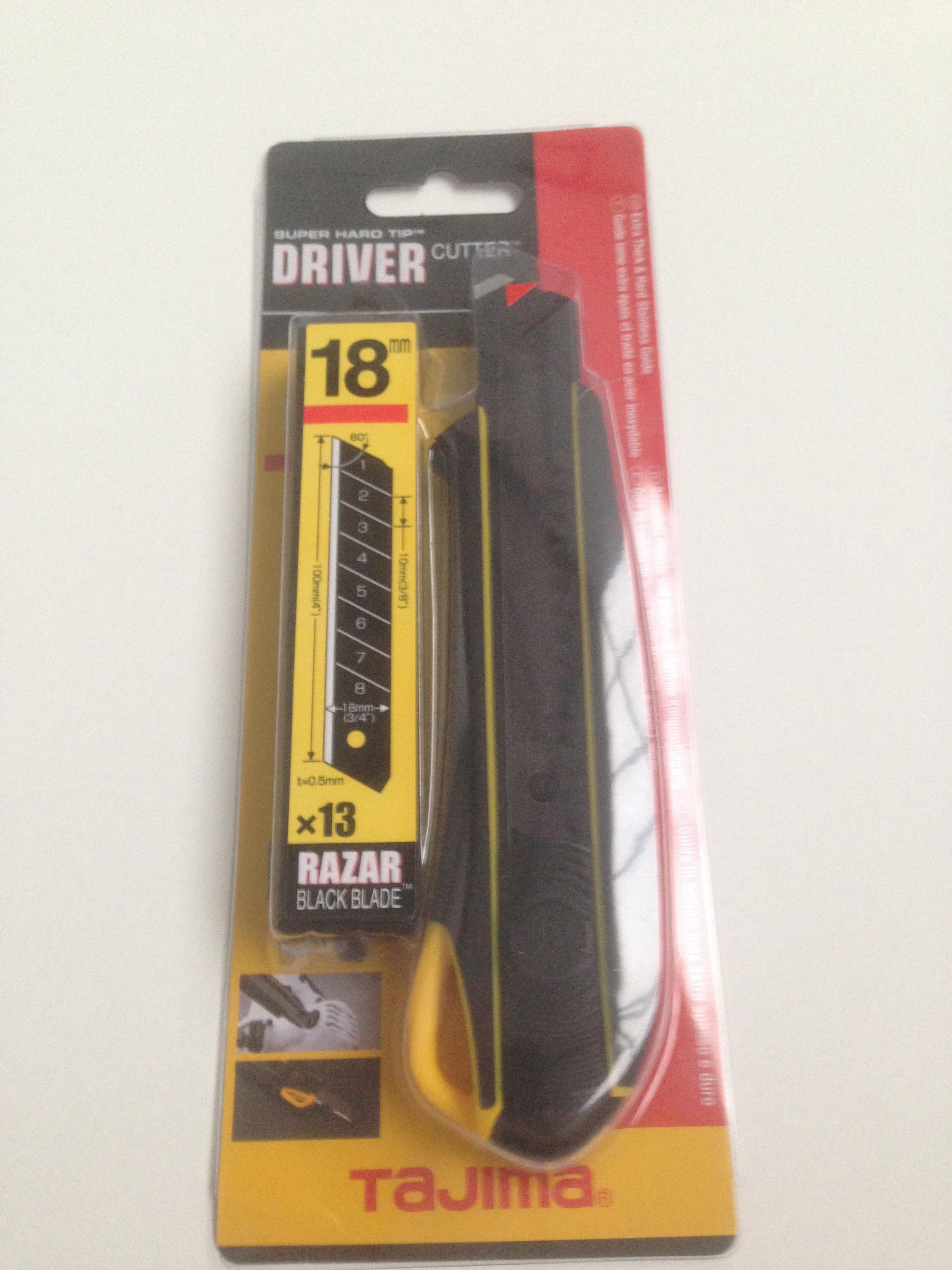 Profi Cutter Messer f�r Papier und Folien - Auswahl: 9mm Cuttermesser mit Klinge