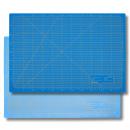 Schneidematte 3-lagig und selbstheilend - Farbe: Blau Set - Gr��e: 600x900mm