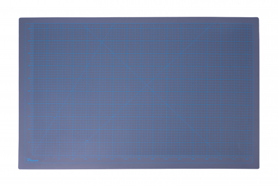 Profi Schneidematte Schneideunterlage 5-lagig und selbstheilend - Farbe: grau - Größe: 60x90cm (A1)