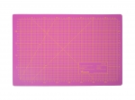 Schneidematte 3-lagig und selbstheilend - Farbe: Violett Pink - Gre: 300x450mm