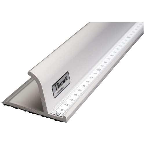 Schneidelineal aus Aluminium VictorBar, Profi-Ausfhrung, rutschsicher - Lnge: 154cm